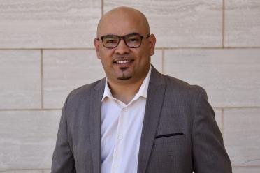 a headshot of UCLA faculty Anthony Covarrubias